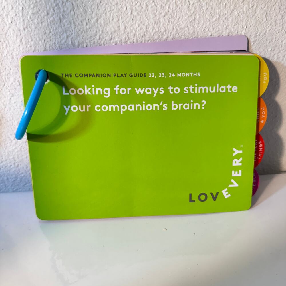 Lovevery The Companion Play Guide Montessori‎ Activity Book 22-24 Months Old
